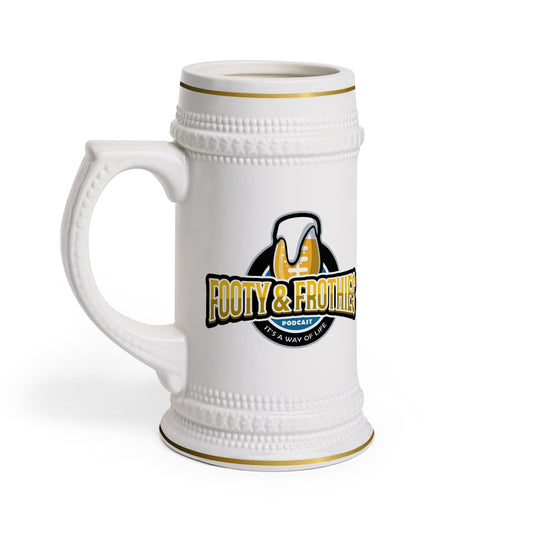 Footy & Frothies Stein