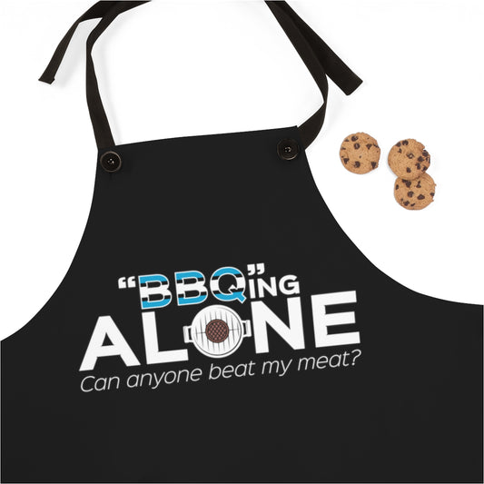 CRO BBQing Alone Apron