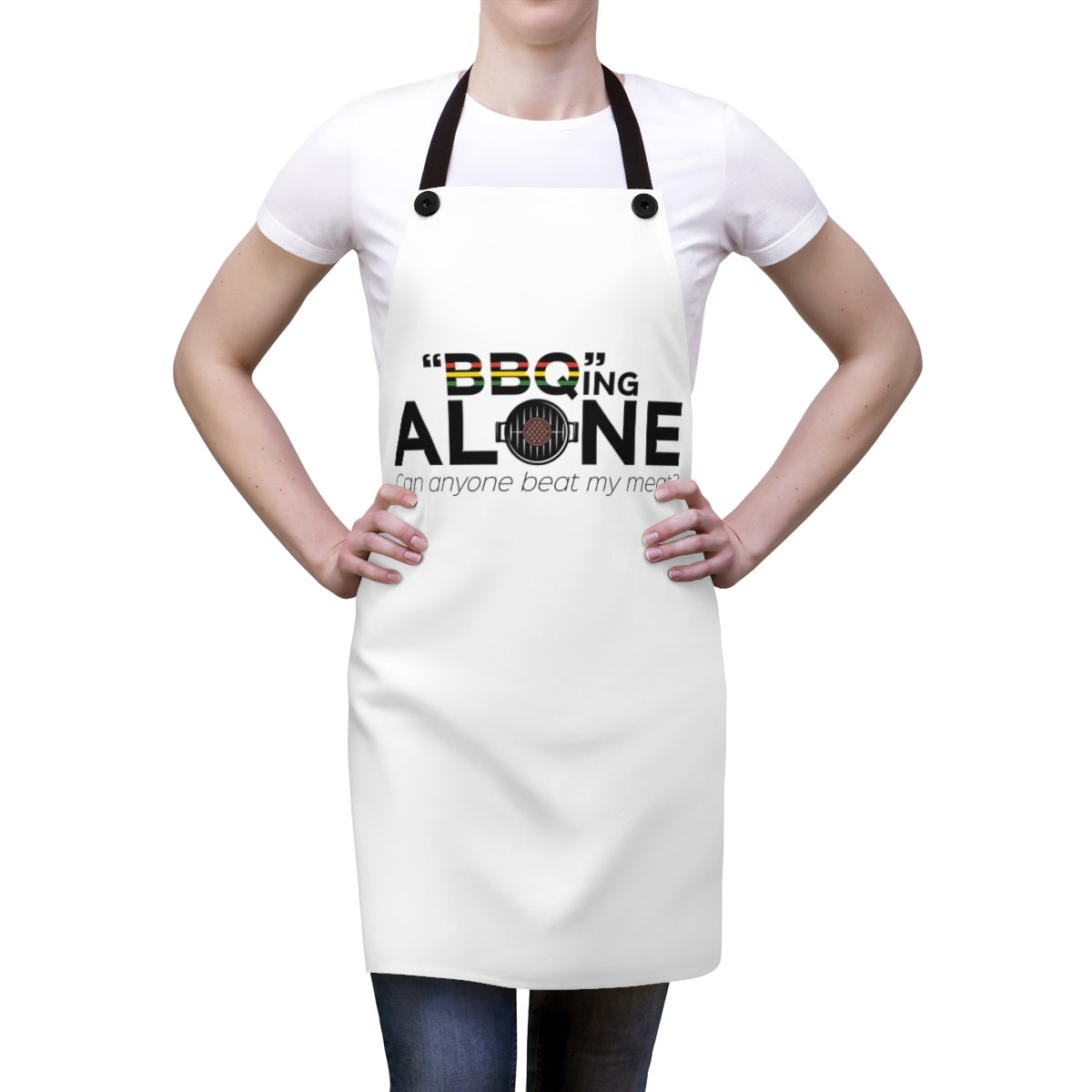 PEN BBQing Alone Apron