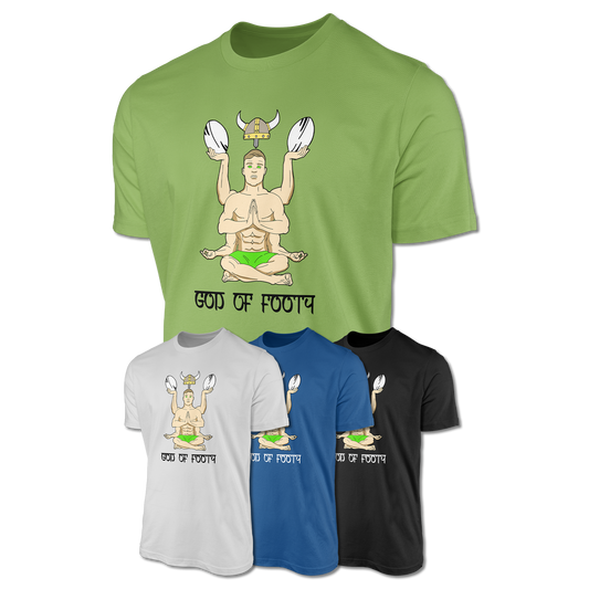 God of Footy T-Shirt | Size S - 8XL