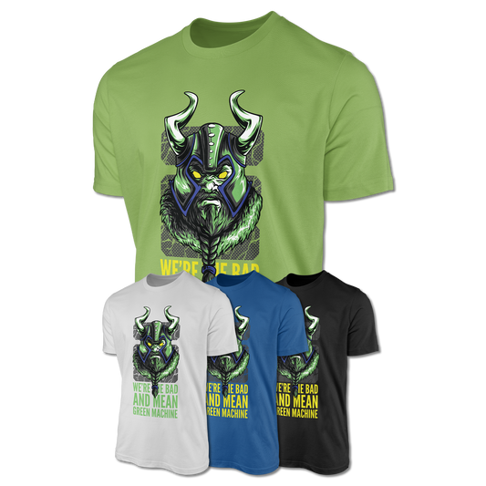 Green Viking T-Shirt | Size S - 8XL