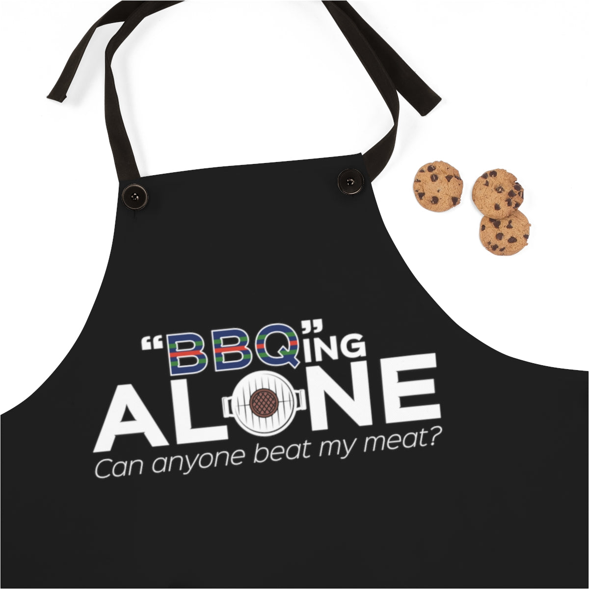 NZL BBQing Alone Apron