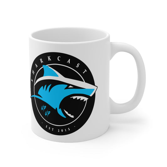 SharkCast White Mug