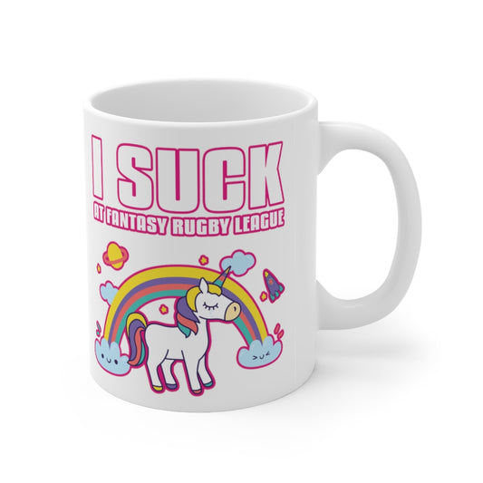 I Suck at Fantasy Rugby League Mug
